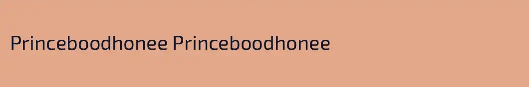 Princeboodhonee Princeboodhonee